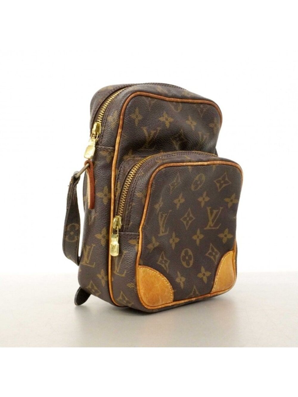 Louis Vuitton Shoulder Bag Monogram Amazon Brown - Picture 2 of 10